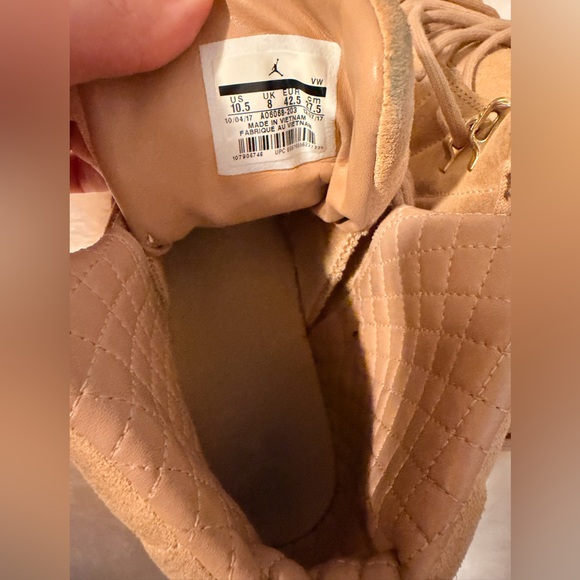 Jordan Air 12 Retro Wheat Sneakers Size 10.5 Women’s 27cm - Picture 11 of 13